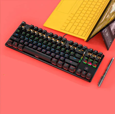 Black Axis Mechanical Gaming Keyboard – 87 Keys