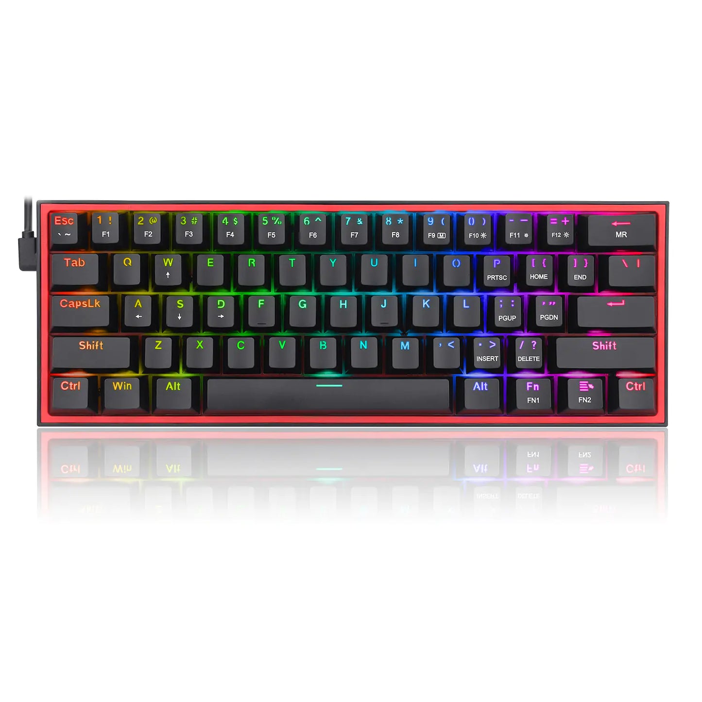 Redragon K617 61-Key Mechanical Keyboard